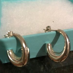 Tiffany & Co. Silver Hoops